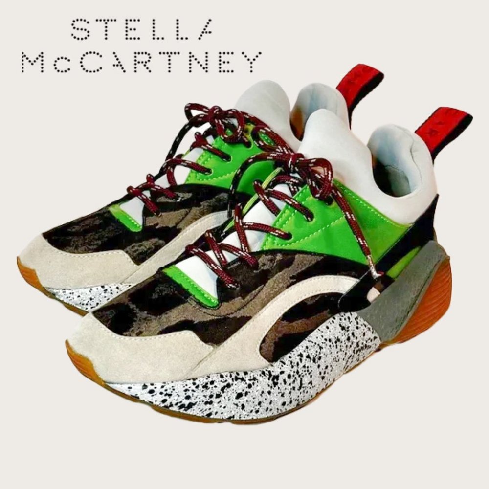 Stella McCartney Eclypse Sneakers Size EU 38/US 7 Designer Shoe